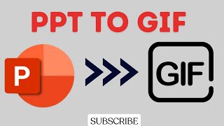 How To Convert Power Point To Gif [upl. by Way491]