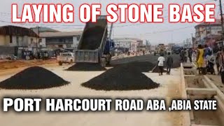 WATCH AS JULIUS BERGER SPEEDS UP PORT HARCOURT ROAD CONSTRUCTION 🚧 [upl. by Constance692]