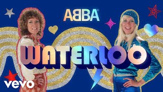 ABBA  Waterloo Official Lyric Video [upl. by Heindrick73]