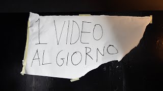 VLOG 72Caricherò un VIDEO al giorno per 1 ANNO qui su YouTube 😱 Ecco il perché… [upl. by Anelehs]