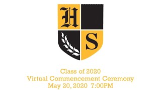 Hinsdale South High School Class of 2020 Virtual Graduation Ceremony [upl. by Kylie905]