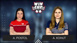 1100 Anastasiia Postol  Alina Kohut 04102024 WINCUP Women Master TABLE 1 [upl. by Simonne]