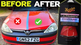 Easily Restore Faded Paintwork with Meguiars Ultimate Compound [upl. by Temp931]