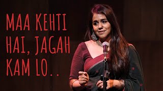 quotMaa Kehti Hai Jagah Kam Loquot  Taranjit Kaur ft Samuel  UnErase Poetry [upl. by Adihsar198]