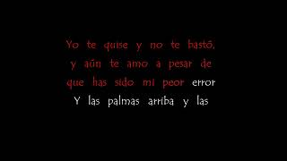 Mi Peor Error  Karaoke  Migrantes [upl. by Brandie35]