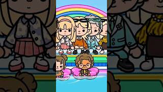 New family in toca boca 💞🌸🎀 tocaboca [upl. by Zilvia]