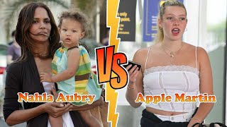 Nahla Aubry Halle Berrys Daughter Vs Apple Martin Transformation ★ From Baby To 2023 [upl. by Esirrehc]