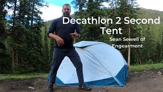 Decathlon Quecha 2 Seconds EASY Tent  NEW Quick Set Up Tent [upl. by Naedan]