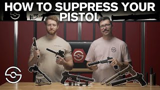 How To Suppress Your Pistol  Pistol Silencer Guide [upl. by Potash]