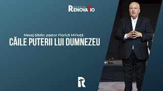 Florică Miriuță  Mesaj biblic Căile puterii lui Dumnezeu  07 APRILIE 2024 [upl. by Ching249]