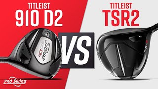 Titleist TSR2 vs Titleist 910 D2  Titleist Driver Comparison [upl. by Thorn821]