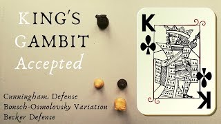 Rare Defenses for Black  King’s Gambit Opening Theory [upl. by Naesyar]