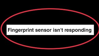 Fix Fingerprint sensor isnt responding An error has occurred with the fingerprint sensor Problem [upl. by Daniyal]