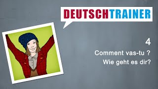 Allemand pour débutants A1A2  Deutschtrainer Comment vastu [upl. by Canotas86]