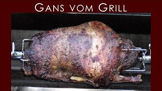 Gans vom Grill  Broil King Regal 590  BBQ amp Grill  Deutsches Rezept  092 [upl. by Atinuahs573]