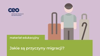 Jakie są przyczyny migracji Materiał edukacyjny [upl. by Lohse]