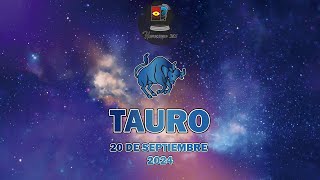 HORÓSCOPO DE HOY  TAURO  20 DE SEPTIEMBRE DE 2024  HORÓSCOPO 365  HORÓSCOPO DIARIO [upl. by Willard]