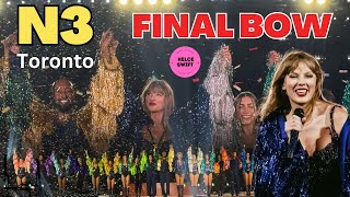 Taylor Swift is IN AWE of Toronto crowd as she ENDS Eras Tour N3 with a BANG [upl. by Efren698]