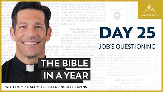 Day 25 Jobs Questioning — The Bible in a Year with Fr Mike Schmitz [upl. by Enetsirk]