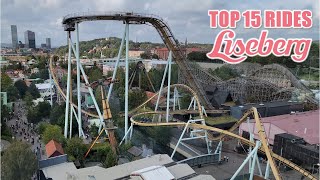 Top 15 Rides at Liseberg [upl. by Gaskin]