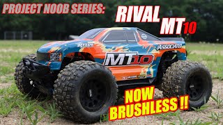 Team Associated Rival MT10 1st Run Brushless [upl. by Luann]