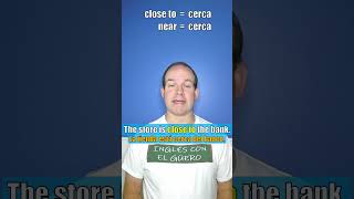 Diferencia entre CLOSE y NEAR en inglés [upl. by Asital417]