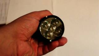 Фонарь TrustFire TR1200 HAIII 5Cree Q5WC 1200Lumen [upl. by Oir]