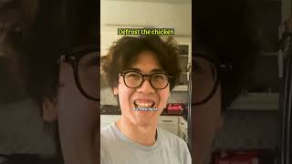 Forget to Defrost the Chicken funny skit [upl. by Damalus]