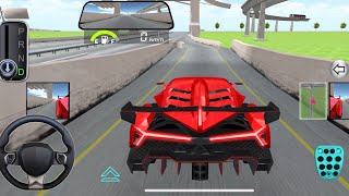 Brand New Red Color Car Is Ready For Parking  3d Driving Class  ios android  gameplay Cargame [upl. by Margarida]