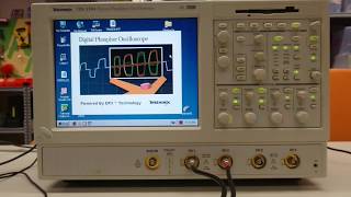 Tektronix TDS 5104 booting [upl. by Barbi]