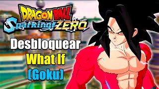 Desbloquea TODOS los WHAT IF de GOKU en SPARKING ZERO [upl. by Ybok]