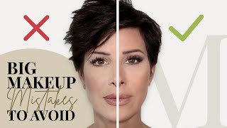 Big Makeup Mistakes to Avoid  Common Beginner Donts That Age You  Dominique Sachse [upl. by Ingar]