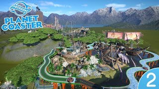 PLANET COASTER  PARQUES DE SUBS  GAMEPLAY ESPAÑOL [upl. by Anelrihs]