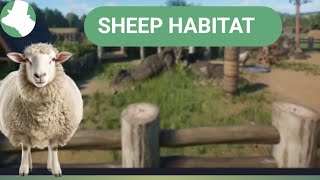 Sheep Habitat  Oak Hill City Zoo Eps23  Planet Zoo Speedbuild [upl. by Losiram]