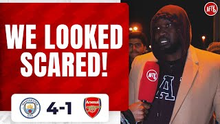 Manchester City 41 Arsenal  We Looked Scared Stricto [upl. by Pomfrey]