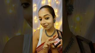 Easy selfmakeup tutorial shorts makeup glamwithdebarati youtubeshorts selfmakeup saree trend [upl. by Abernon]