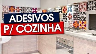 30 ADESIVOS DE PAREDE DE COZINHA SUPER ESTILOSOS [upl. by Englebert]