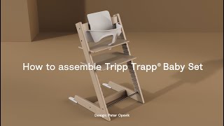 How to assemble the Tripp Trapp® Baby Set [upl. by Nylaf225]