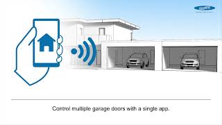 SmartHome  Control your Novoferm Garage Door Via An App [upl. by Yance]