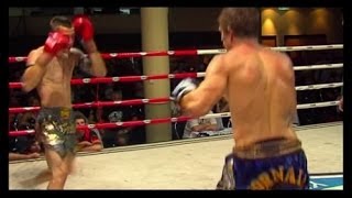 James McDermid v Luke Gornall  Muay Thai [upl. by Norved]