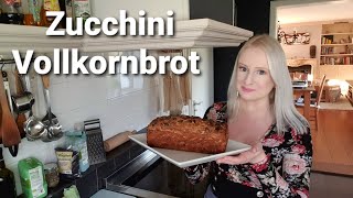 Vegan  Zucchini Vollkornbrot  Healthy [upl. by Anais]