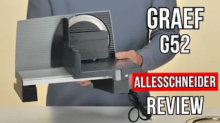 GRAEF Allesschneider G52 Review Lohnt sich der Kauf [upl. by Adlai]