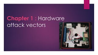 Hardware hacking  Attack Vectors [upl. by Ainatnas652]