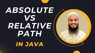 How to Create Path Object in Java  Absolute Path vs Relative Path  File Handling in Java [upl. by Tuorah]