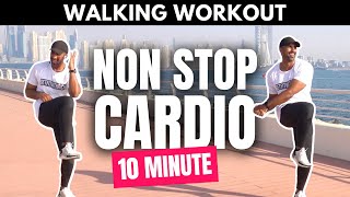 Non Stop Cardio Workout Low Impact  Walk at Home Workout [upl. by Kissiah263]