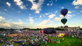 Timelapse at Provo hot air balloon festival [upl. by Seyah]