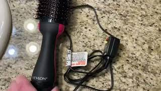 REVLON One Step Volumizer Hair Dryer and Styler Fast and Easy Salon Style Blowouts Review [upl. by Gonyea]