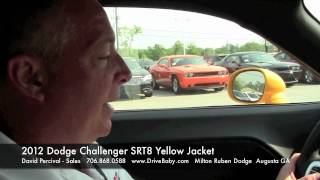 2012 Dodge Challenger SRT8 Yellow Jacket Test Drive [upl. by Arakaj]