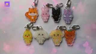 ATEEZ ANITEEZ KEYRINGS  SO CUTE [upl. by Ansley]