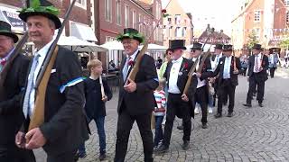 SchüWe 2023 Parade des Bürger und Junggesellenschützenvereins Coesfeld eV am 02092023 [upl. by Zuckerman911]